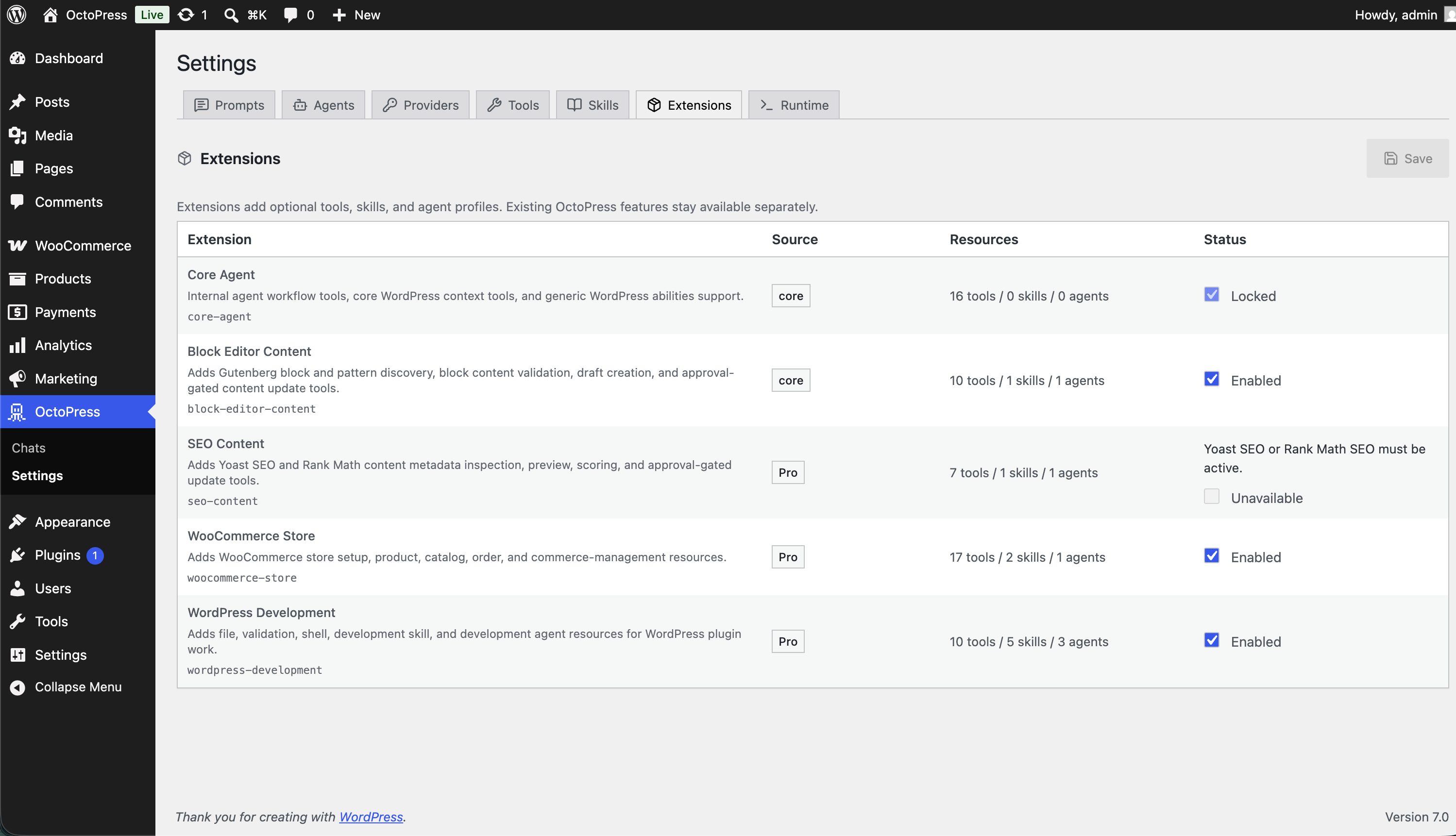 OctoPress product screenshot 13